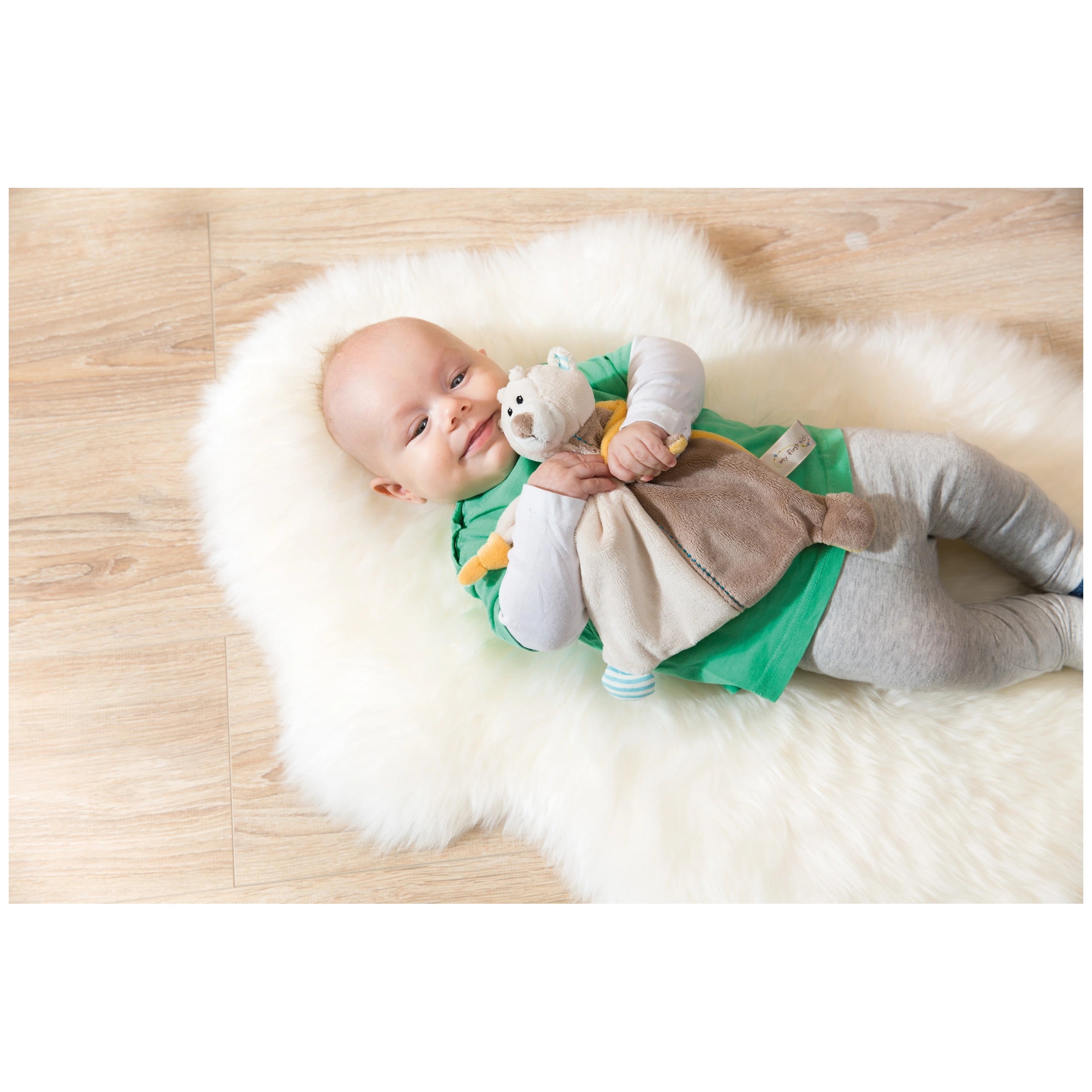 NICI - My First NICI Cuddle Cloth Bear Taps - Stuffed Animals