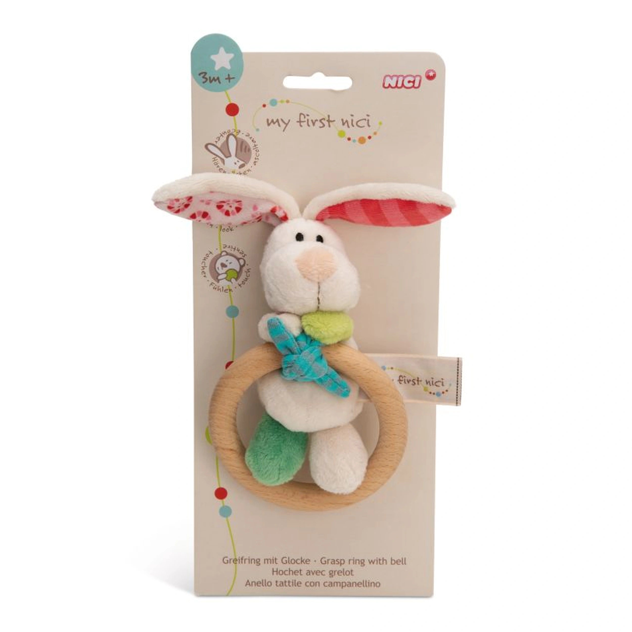 NICI - Mijn Eerste NICI Griffin Konijn Tilli - Fopspenen & Bijtringen