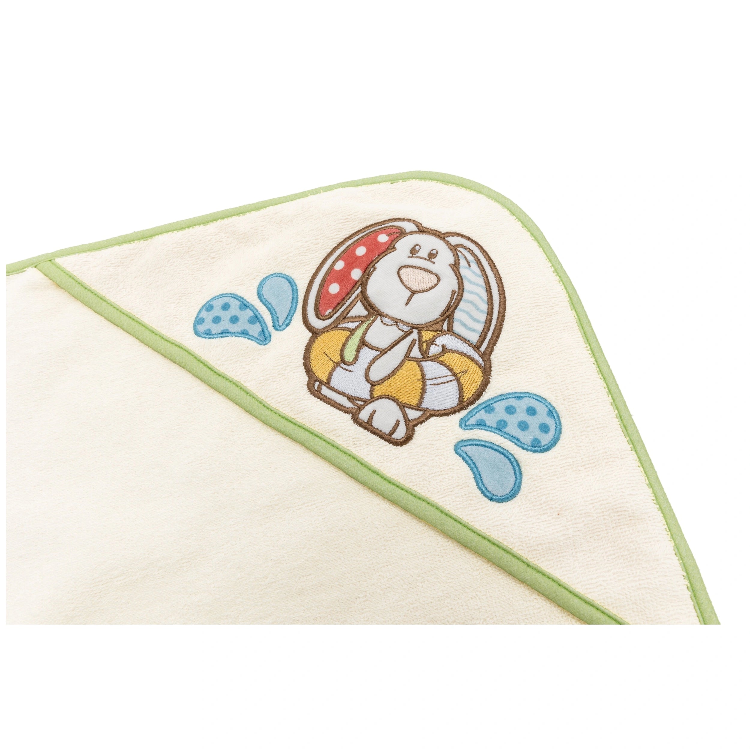 NICI - My First NICI Hooded Bath Towel Rabbit Tilli - Bath Toys