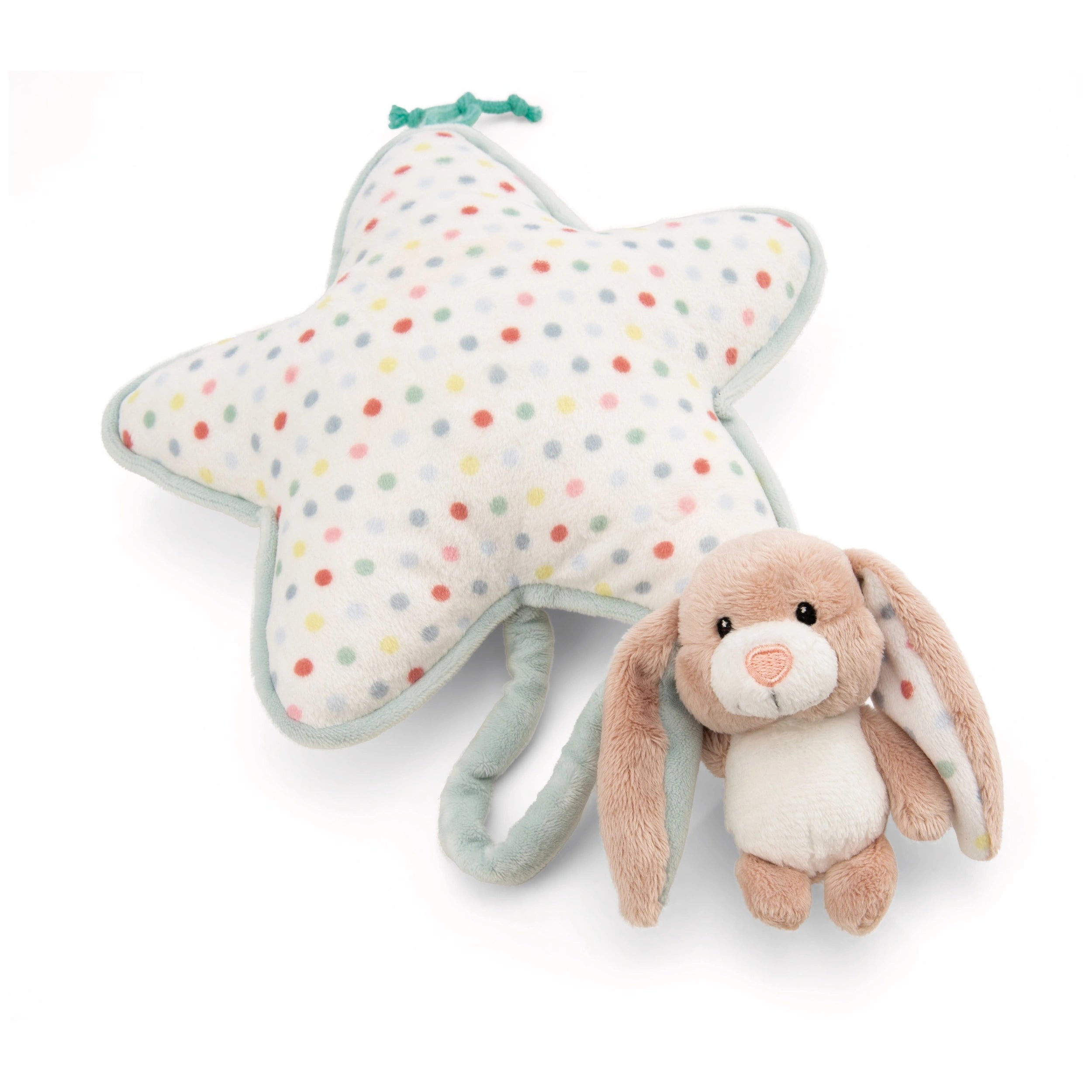 NICI - My First NICI Music Box Star With Bunny Fjella - Baby Activity Toys