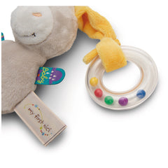 NICI - My First NICI Ring Rattle Donkey Muli 15 Cm - Rattles