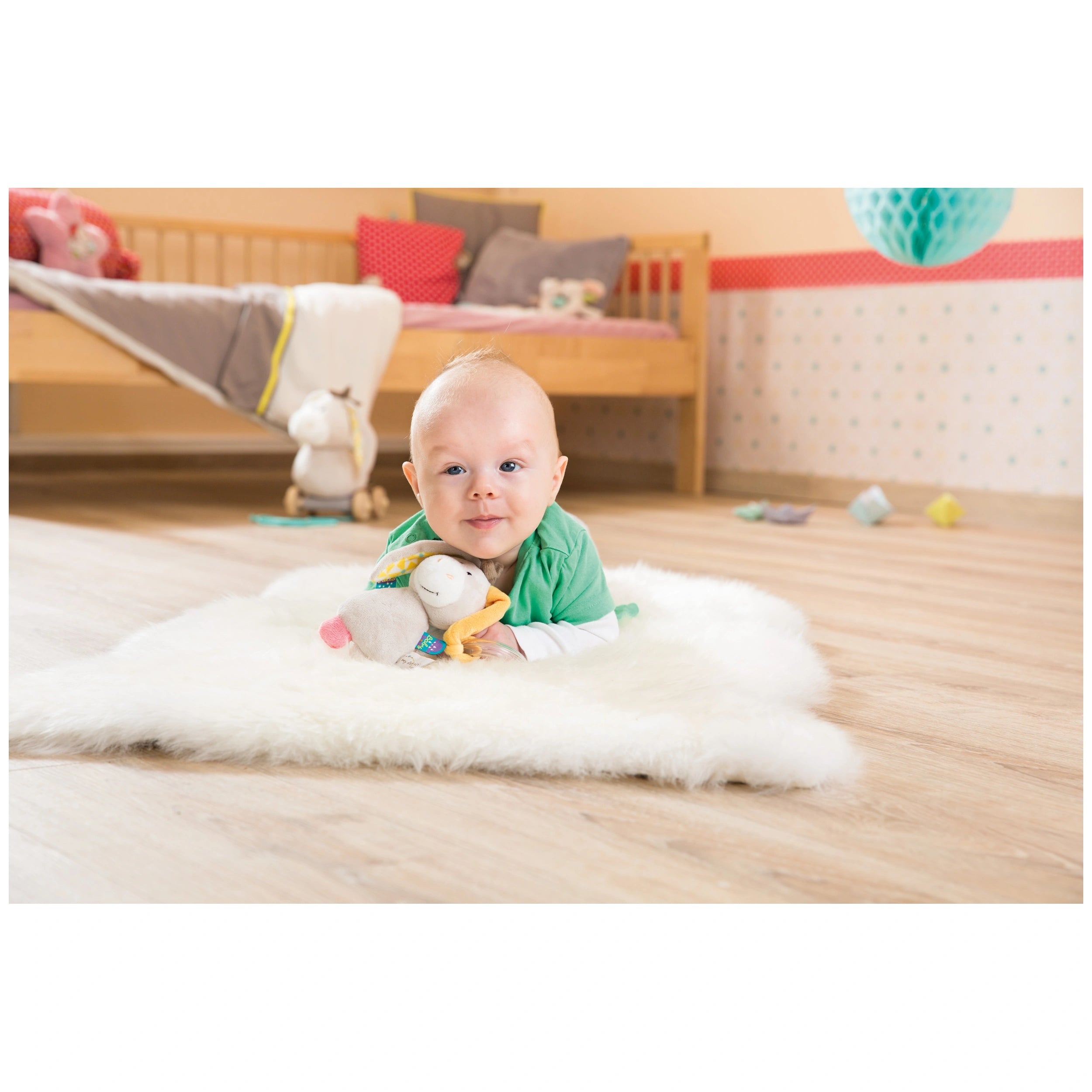 NICI - My First NICI Ring Rattle Donkey Muli 15 Cm - Rattles