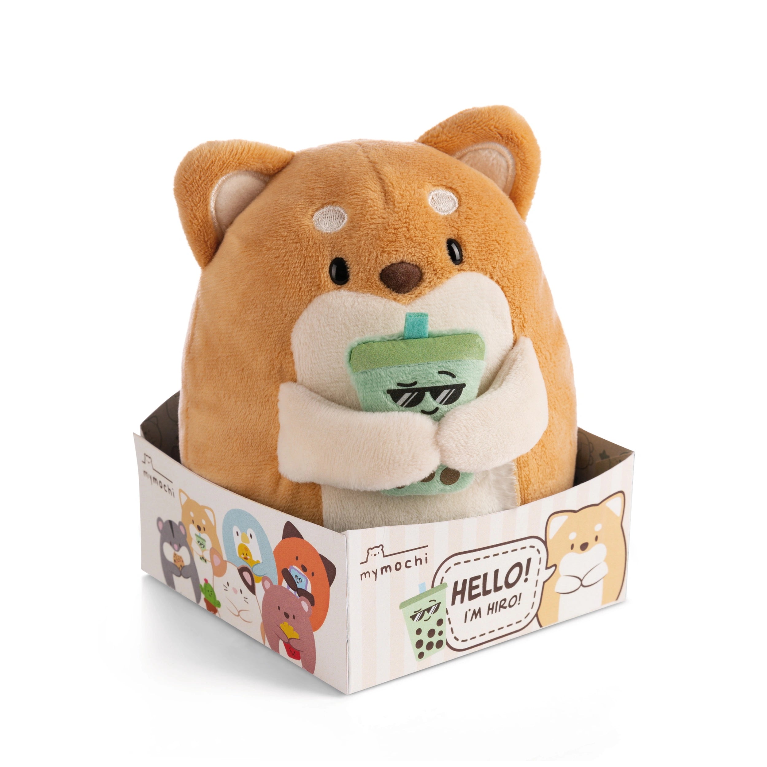 NICI - Mymochi-Soft-Toy-Dog-Hiro-Stuffed-Animals