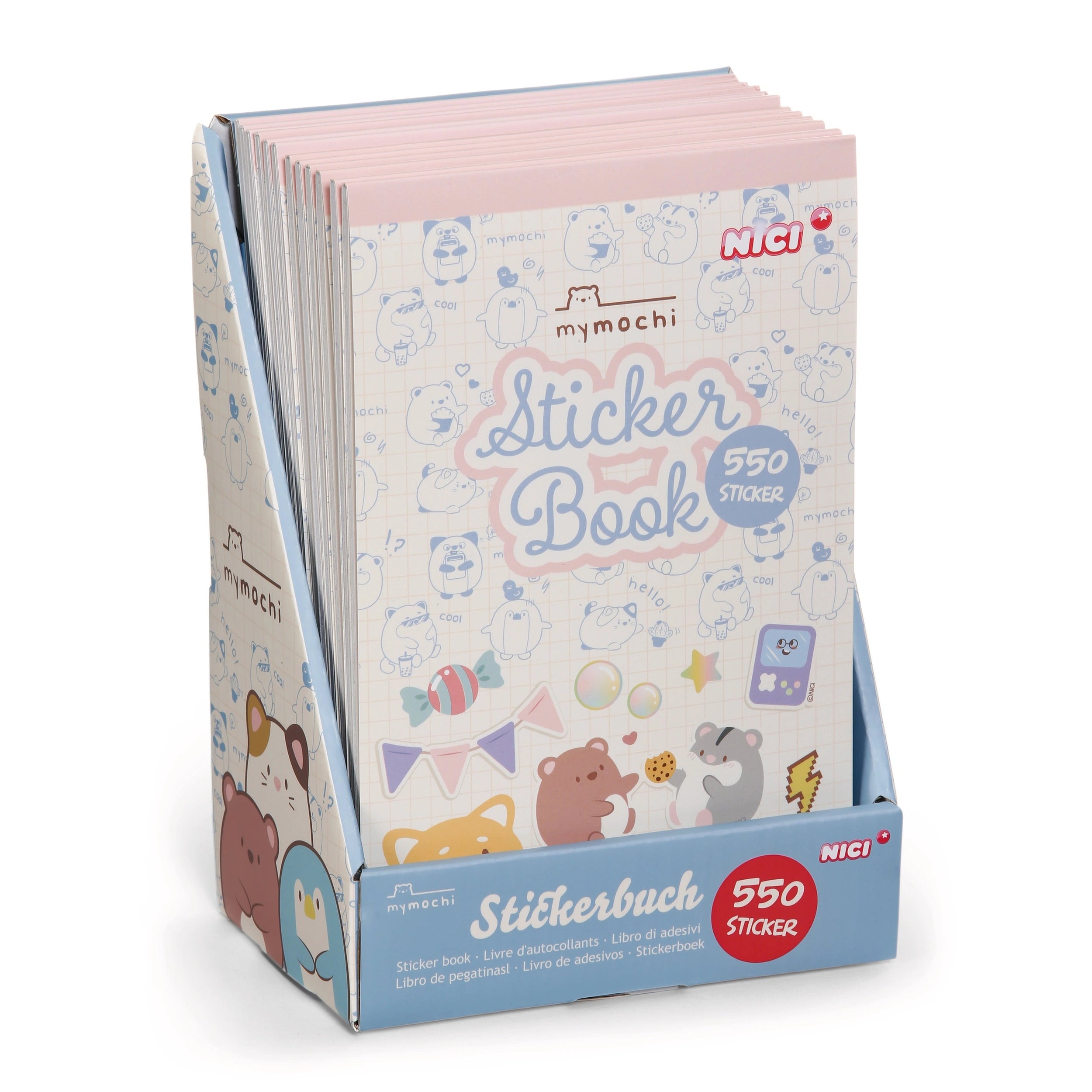 NICI - Mymochi-Sticker-Pad - Arts-&-Crafts