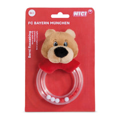 NICI - Rattle-Ring-Fc-Bayern-Munich-Bear-Berni-12-Cm - Rattles