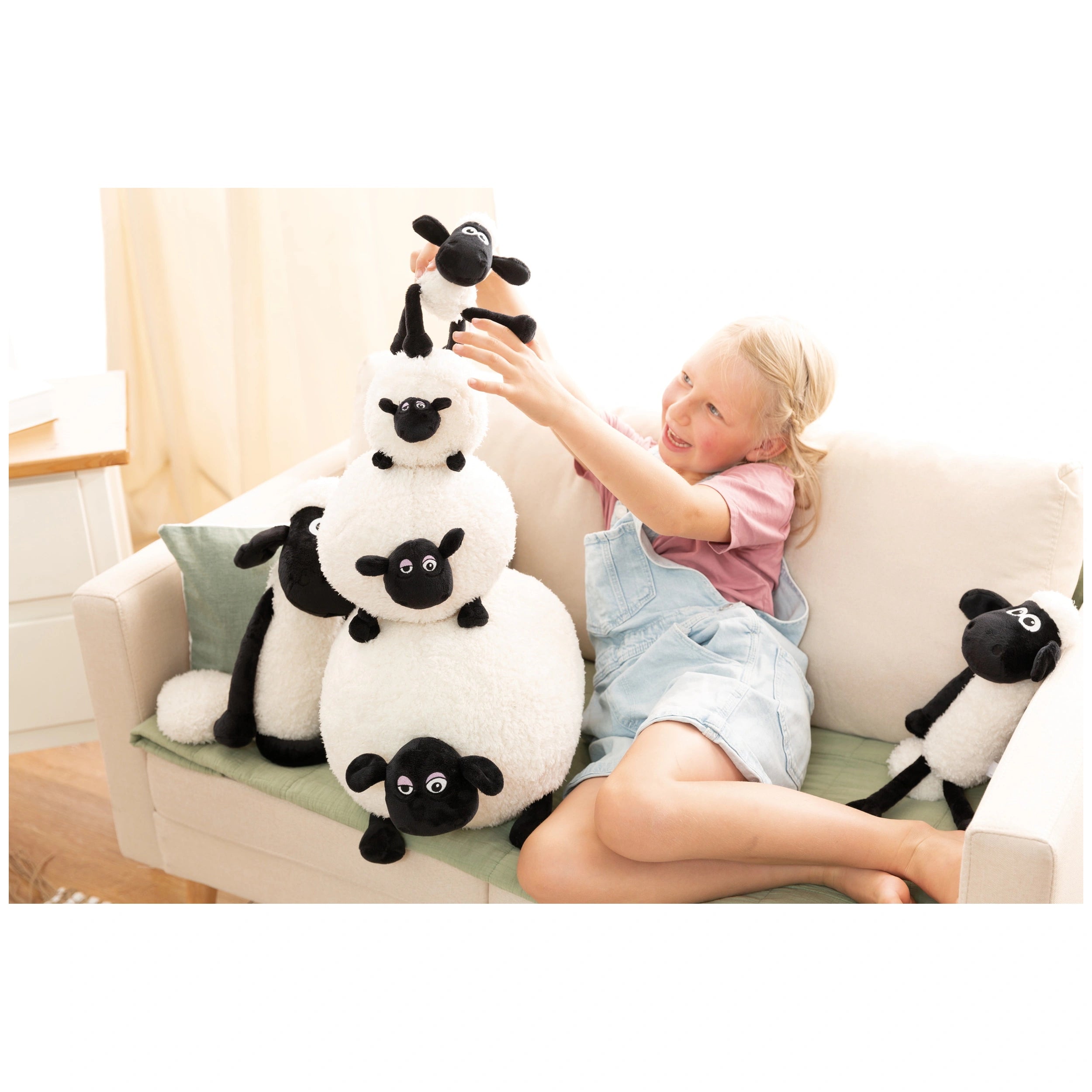 NICI - Shaun-The-Sheep-Shirley-Standing-Soft-Toy-Stuffed-Animals