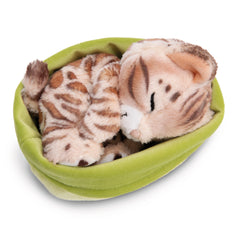 NICI - Sleeping-Pets-Bengal-Cat-Soft-Toy-Stuffed-Animals