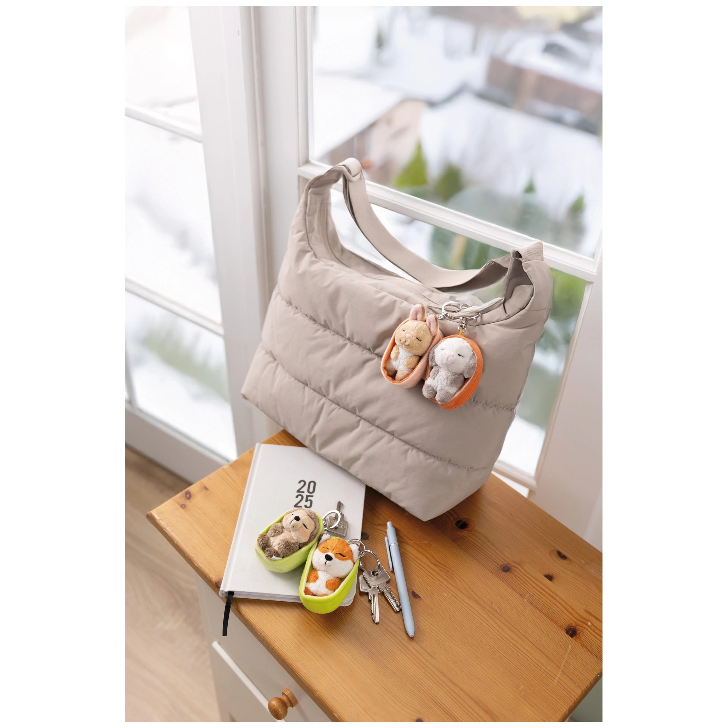 NICI - Sleeping-Pets-Hedgehog-Keychains