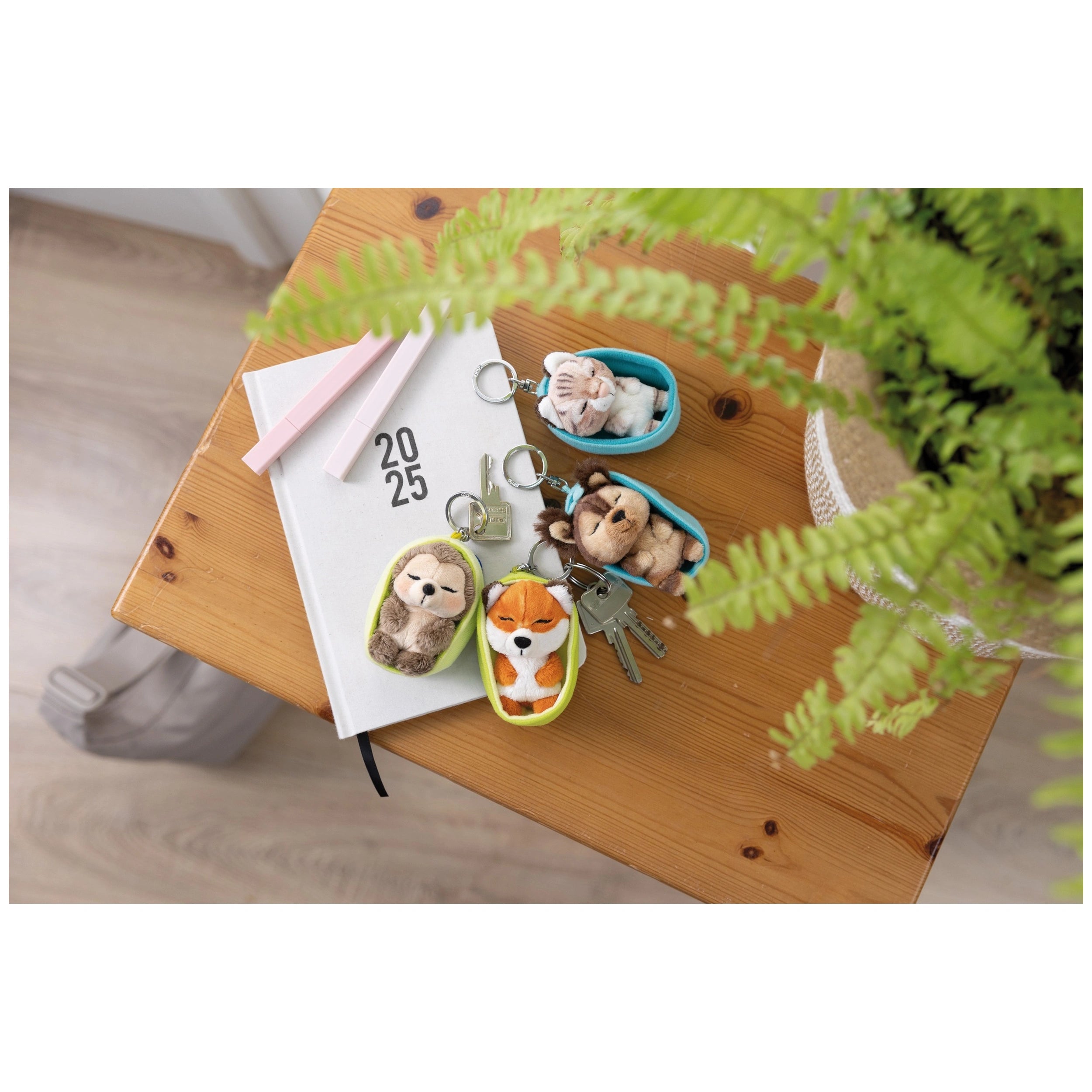NICI - Sleeping-Pets-Hedgehog-Keychains