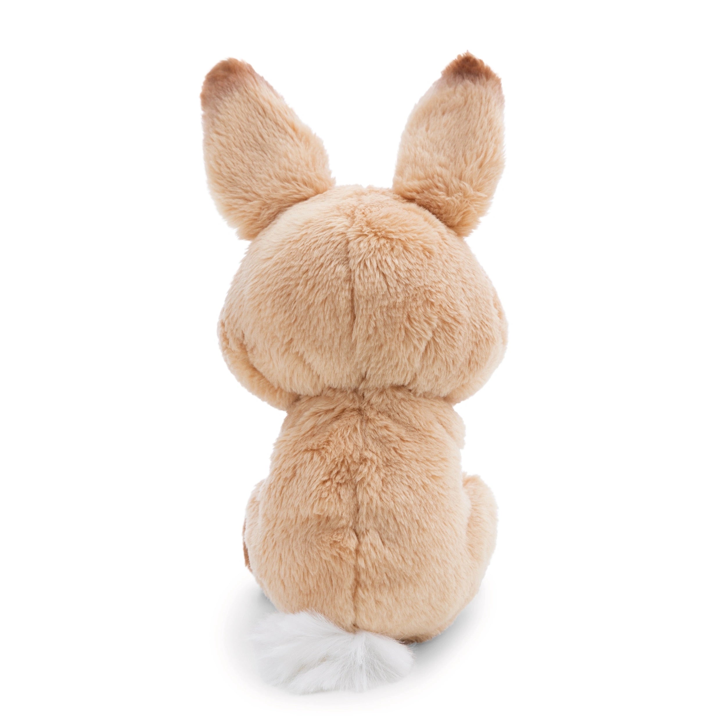 NICI - Sleeping-Pets-Rabbit-In-Peach-Basket - Stuffed-Animals