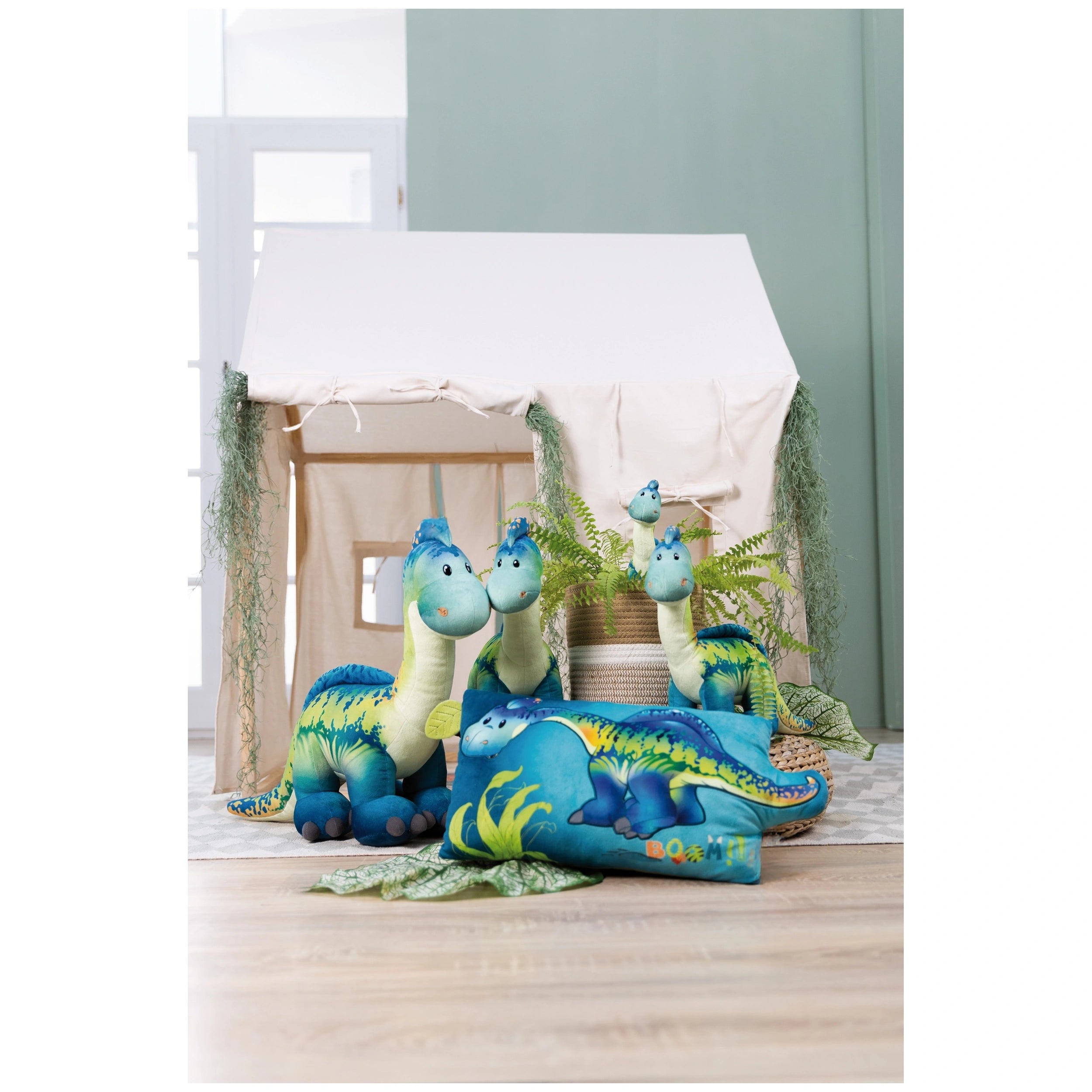 NICI - Snackilus-Dino-Standing-Soft-Toy-Stuffed-Animals