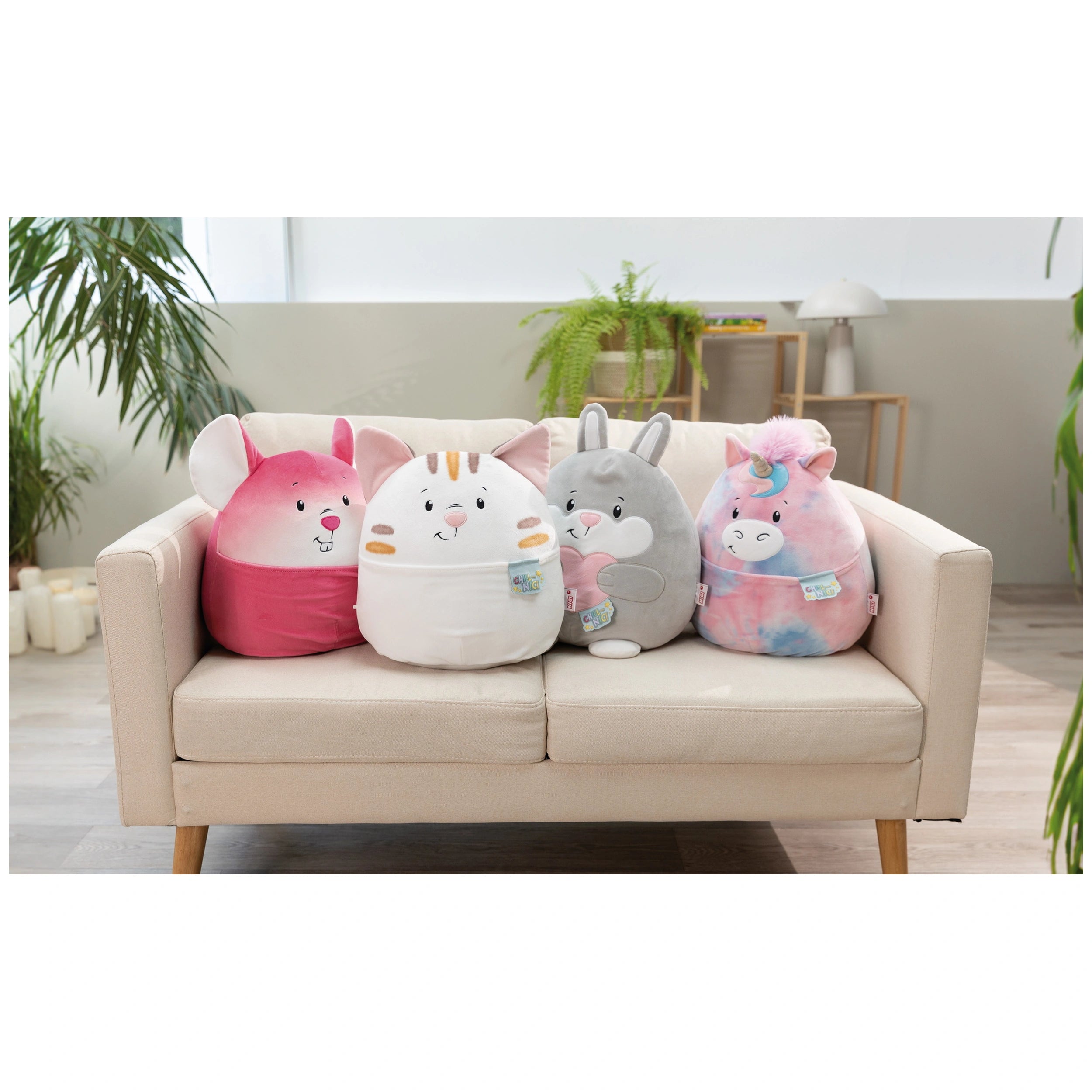 NICI - Soft-Toy-Chill-Nici-Cat-30-Cm - Stuffed-Animals