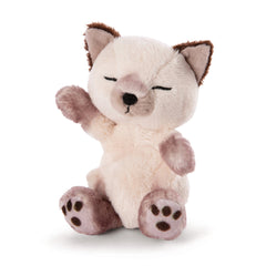 NICI - Soft-Toy-Sleeping-Pets-Kitty-Siam-Cat-12-Cm-Stuffed-Animals