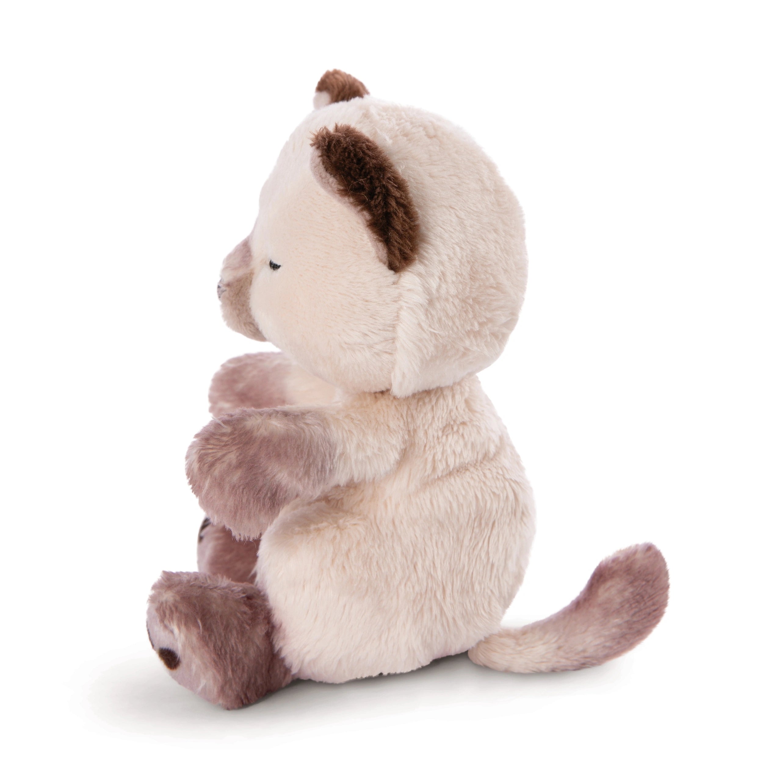 NICI - Soft-Toy-Sleeping-Pets-Kitty-Siam-Cat-12-Cm-Stuffed-Animals