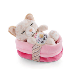 NICI - Soft-Toy-Sleeping-Pets-Kitty-Stuffed-Animals