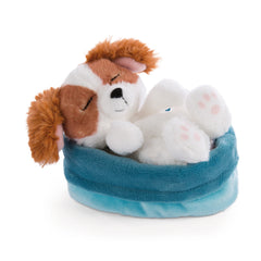 NICI - Soft-Toy-Sleeping-Pets-Puppy-Cocker-Spaniel-Stuffed-Animals
