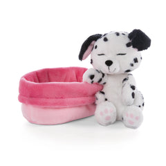 NICI - Soft-Toy-Sleeping-Pets-Puppy-Dalmatian-12-Cm-Stuffed-Animals