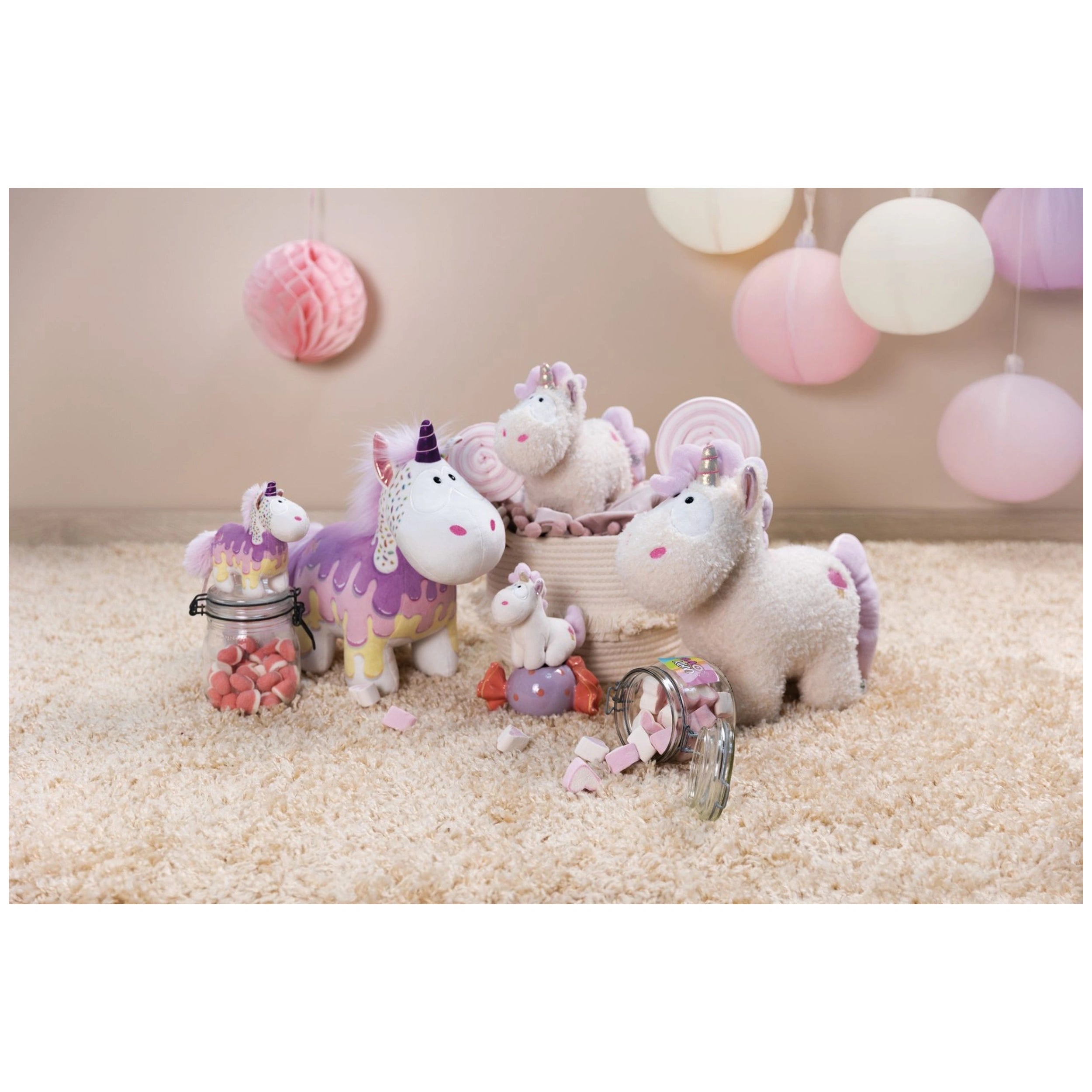 NICI - Sweety-Rainbow-Unicorn - Stuffed-Animals