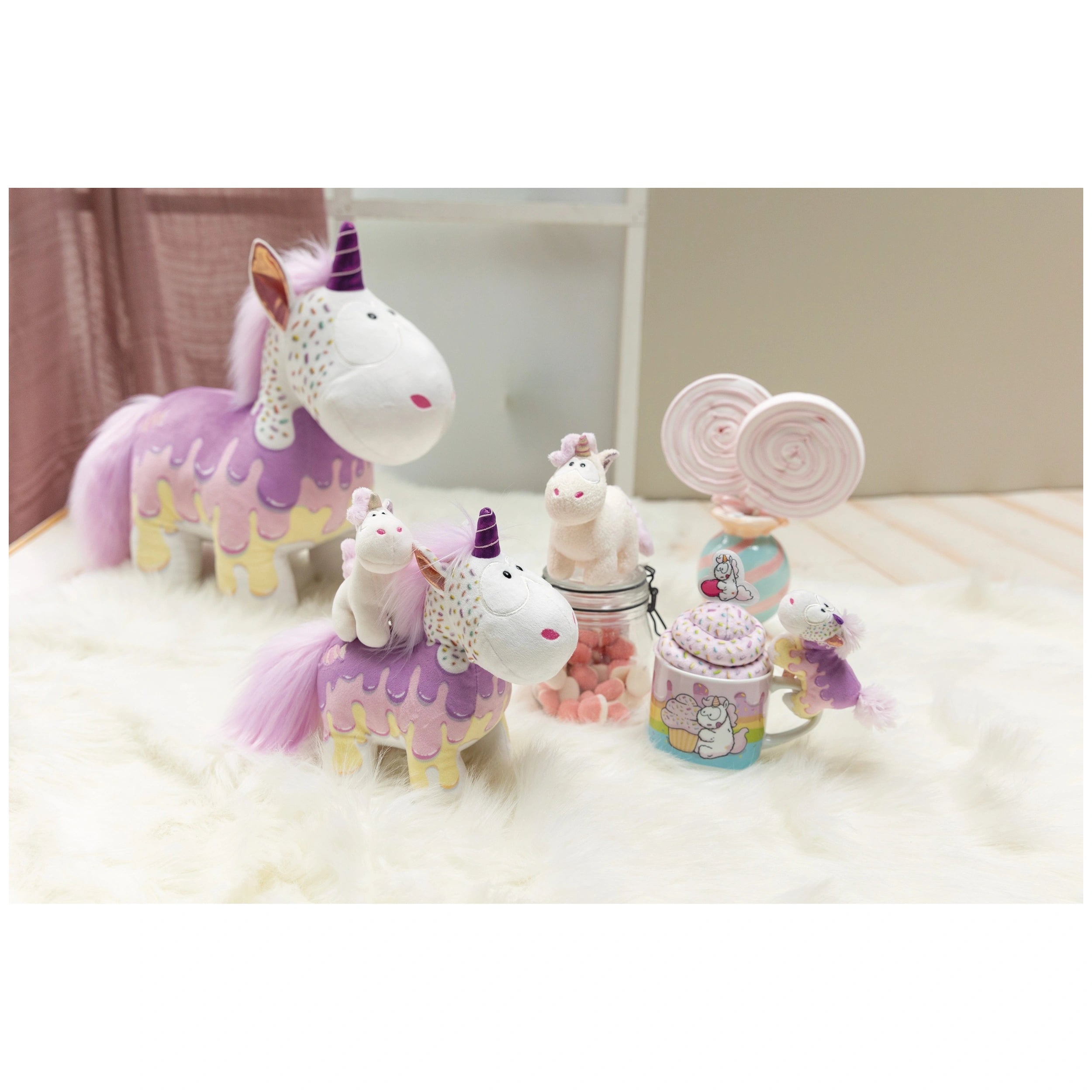 NICI - Sweety-Rainbow-Unicorn - Knuffeldieren