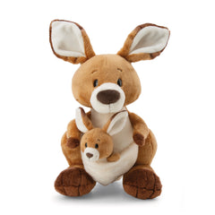 NICI - Wild-Friends-Kangaroo-Kelly-Standing-Soft-Toy-Stuffed-Animals