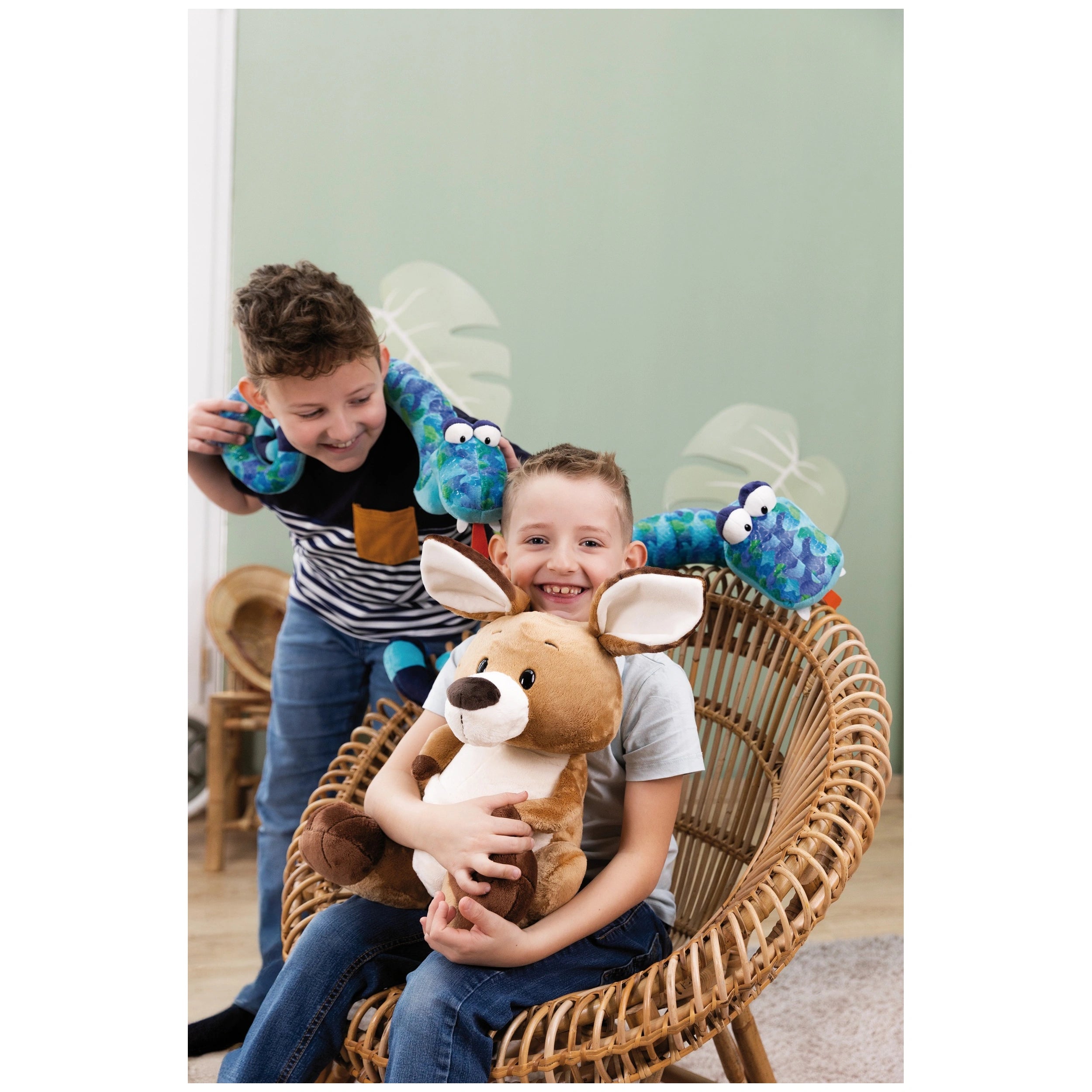 NICI - Wild-Friends-Kangaroo-Kelly-Standing-Soft-Toy-Stuffed-Animals