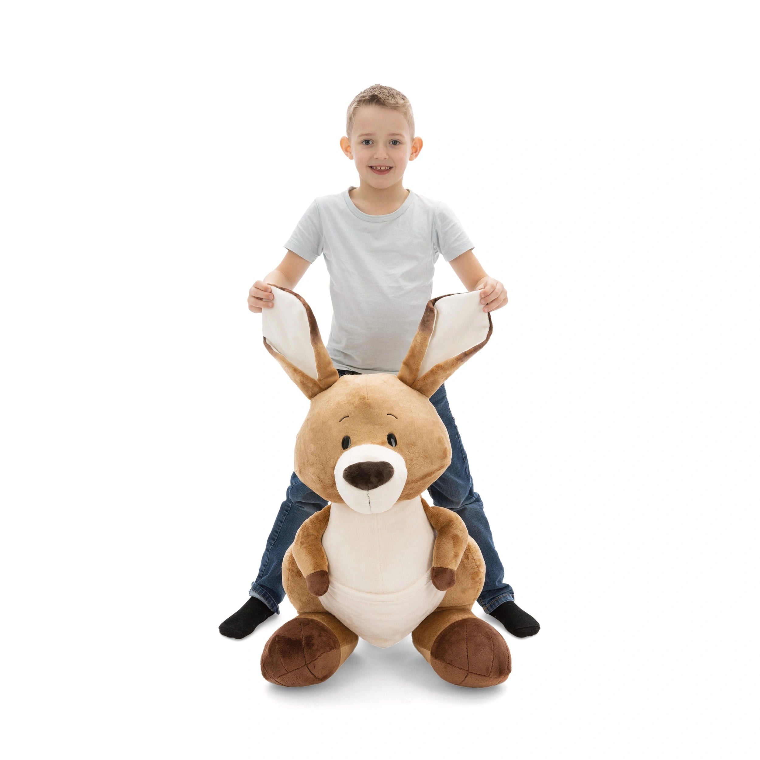 NICI - Wild-Friends-Kangaroo-Kelly-Standing-Soft-Toy-Stuffed-Animals