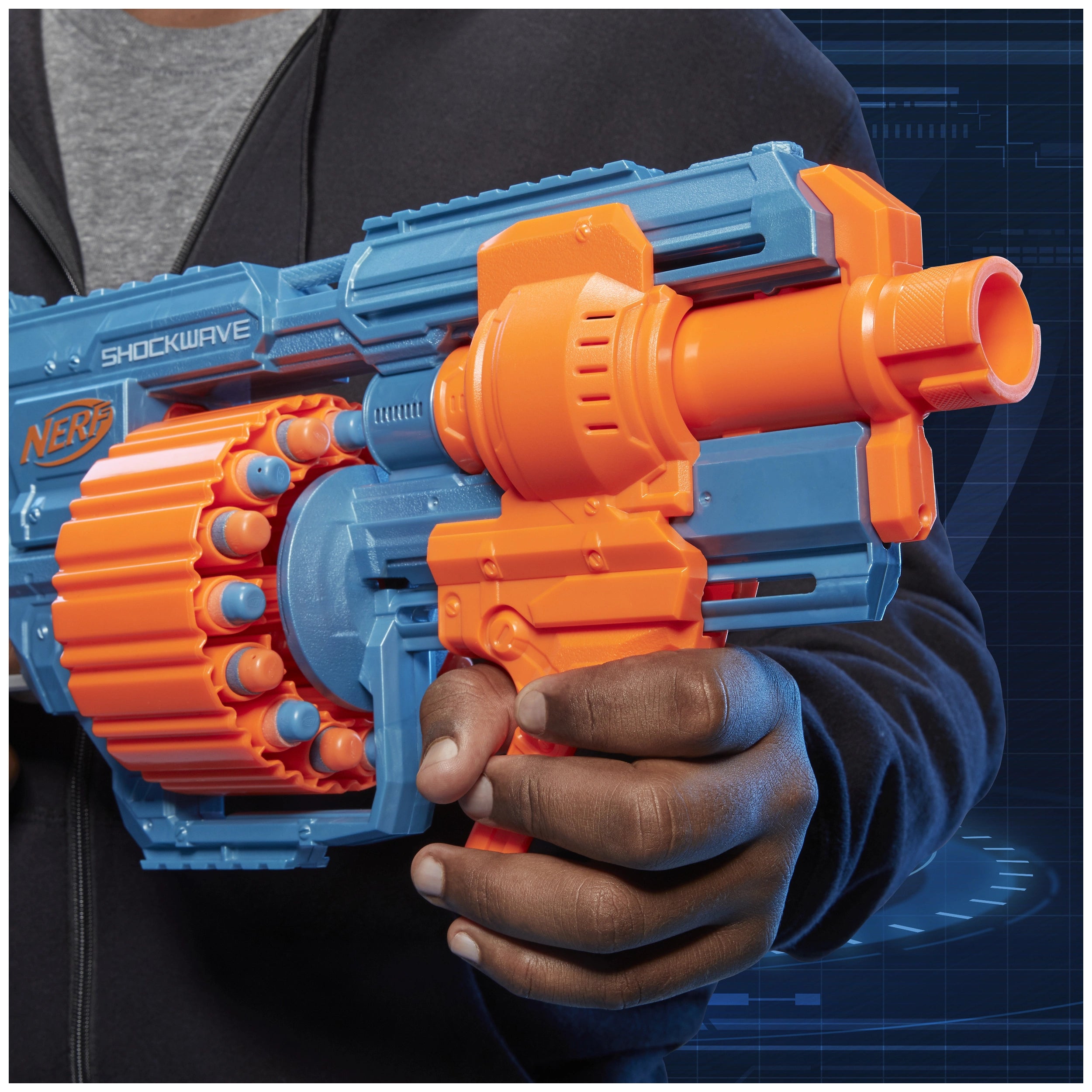 Nerf - Elite 2.0 Shockwave RD-15 Blaster - Speelgoedwapens & Gadgets