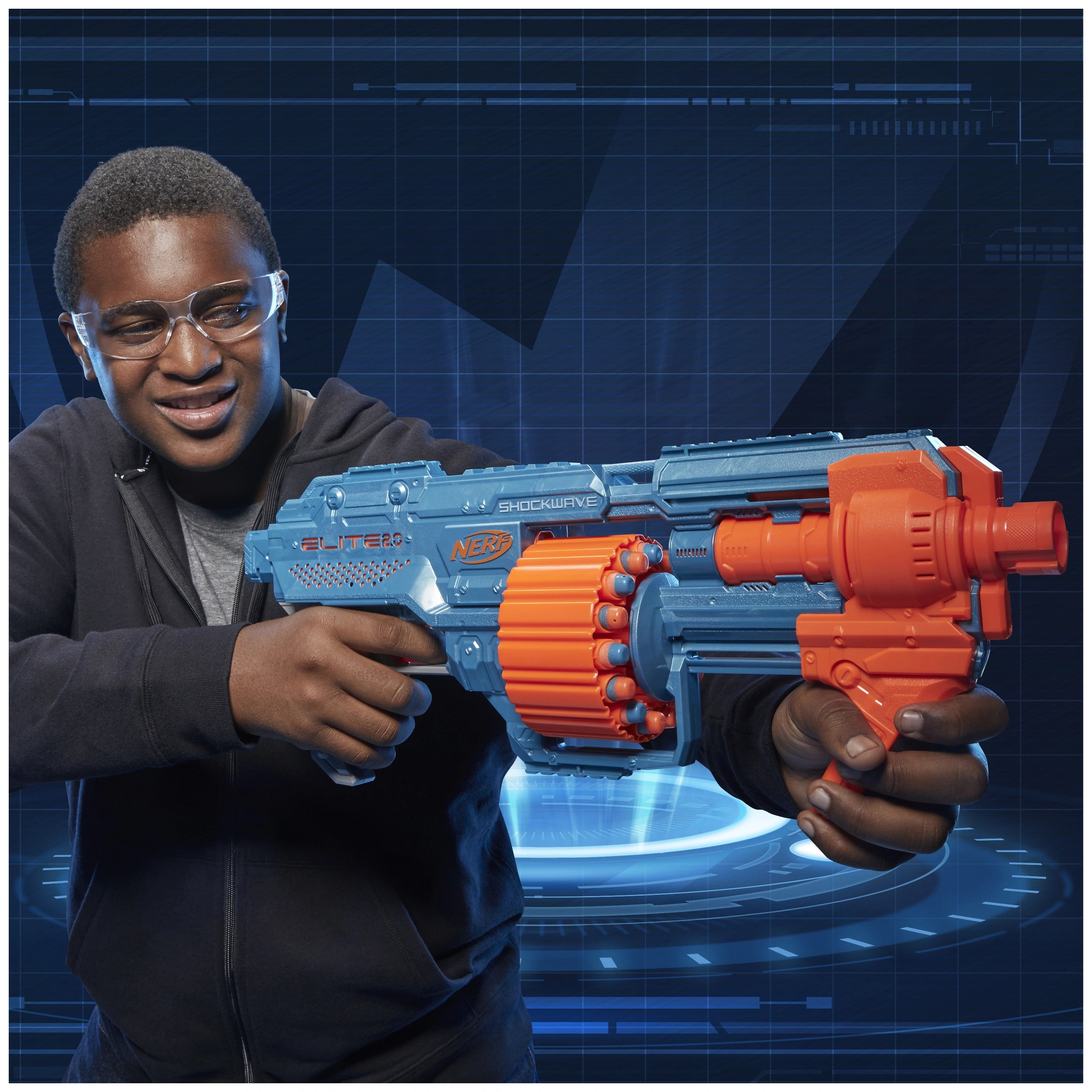 Nerf - Elite 2.0 Shockwave RD-15 Blaster - Speelgoedwapens & Gadgets