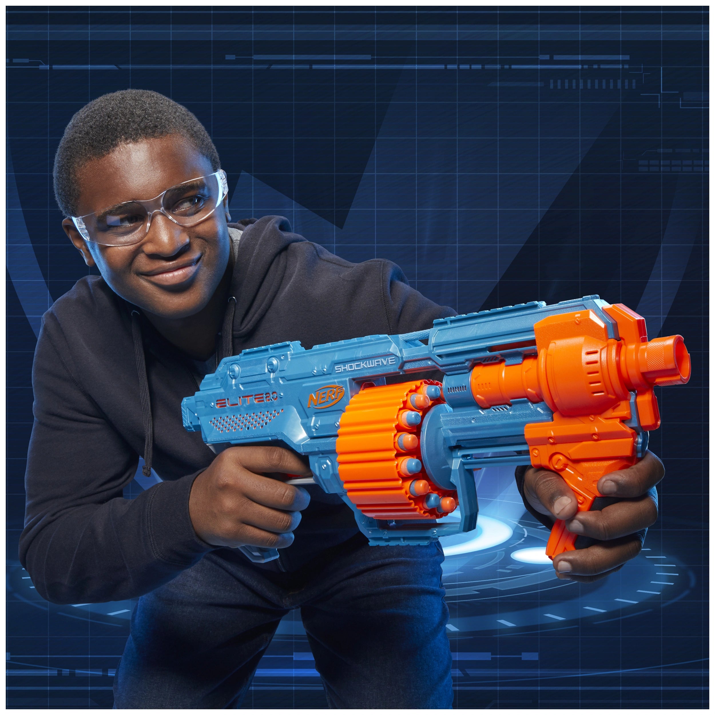 Nerf - Elite 2.0 Shockwave RD-15 Blaster - Speelgoedwapens & Gadgets