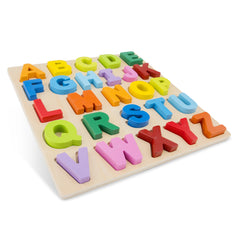 New Classic Toys - Alphabet Puzzle - Uppercase - Educational Toys
