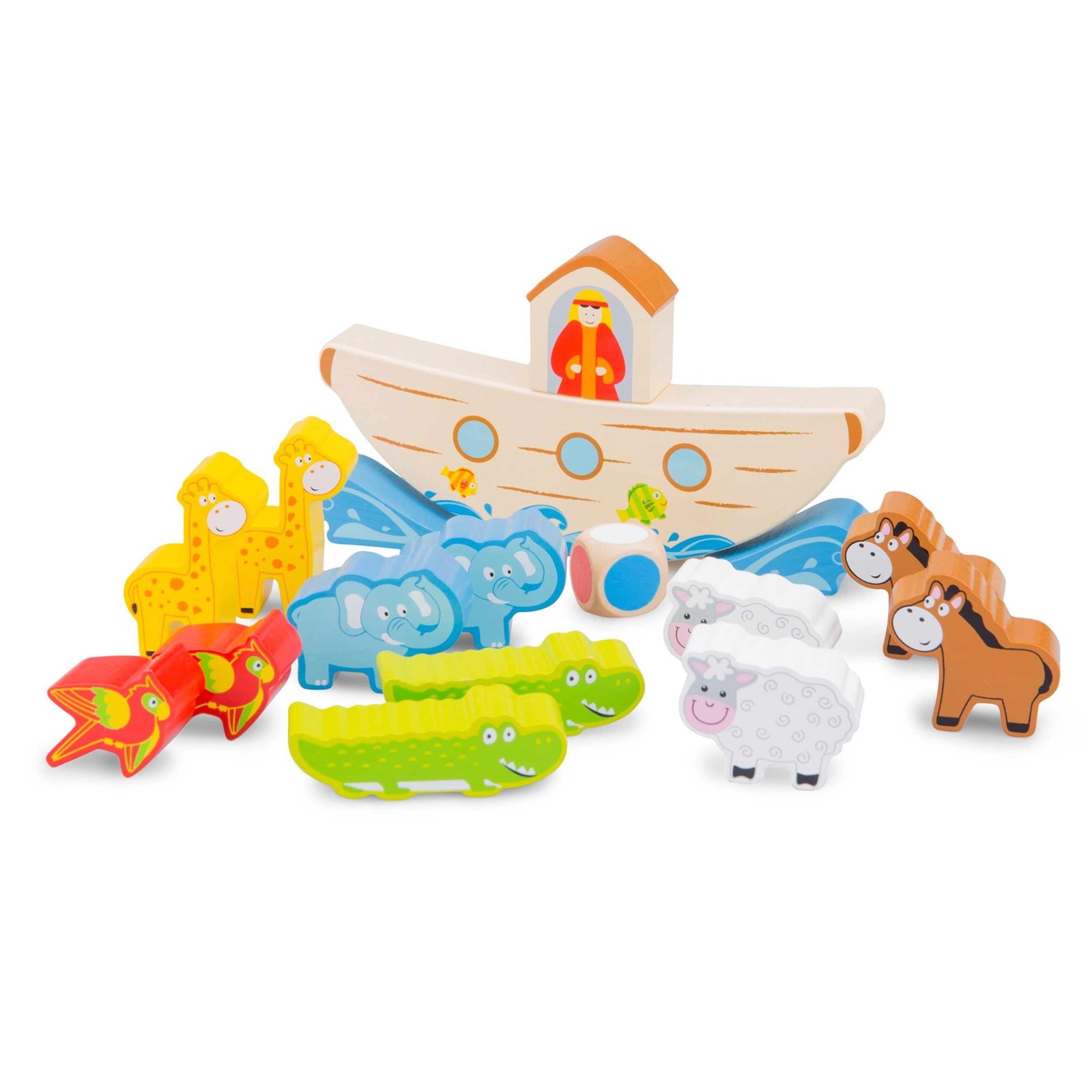 New Classic Toys - Balansspel - Noach's Ark - Educatief Speelgoed