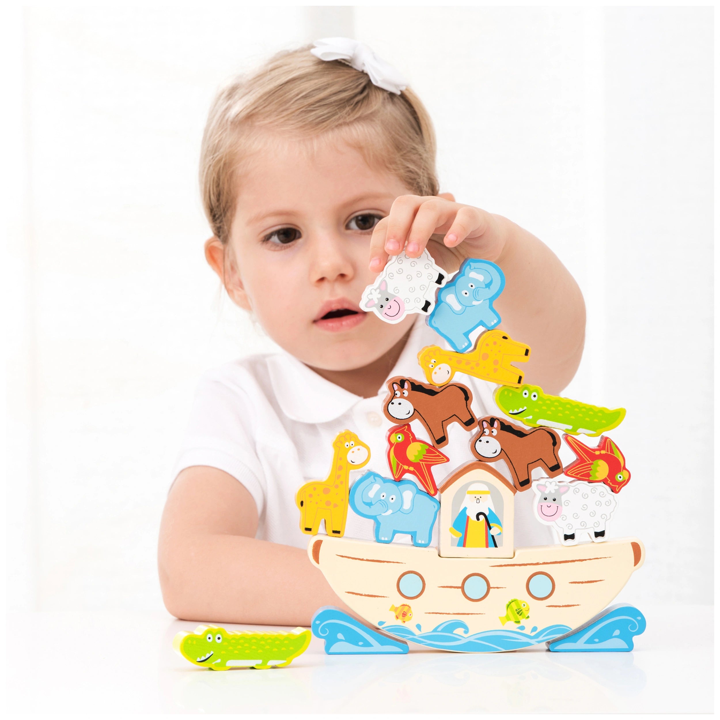 New Classic Toys - Balansspel - Noach's Ark - Educatief Speelgoed