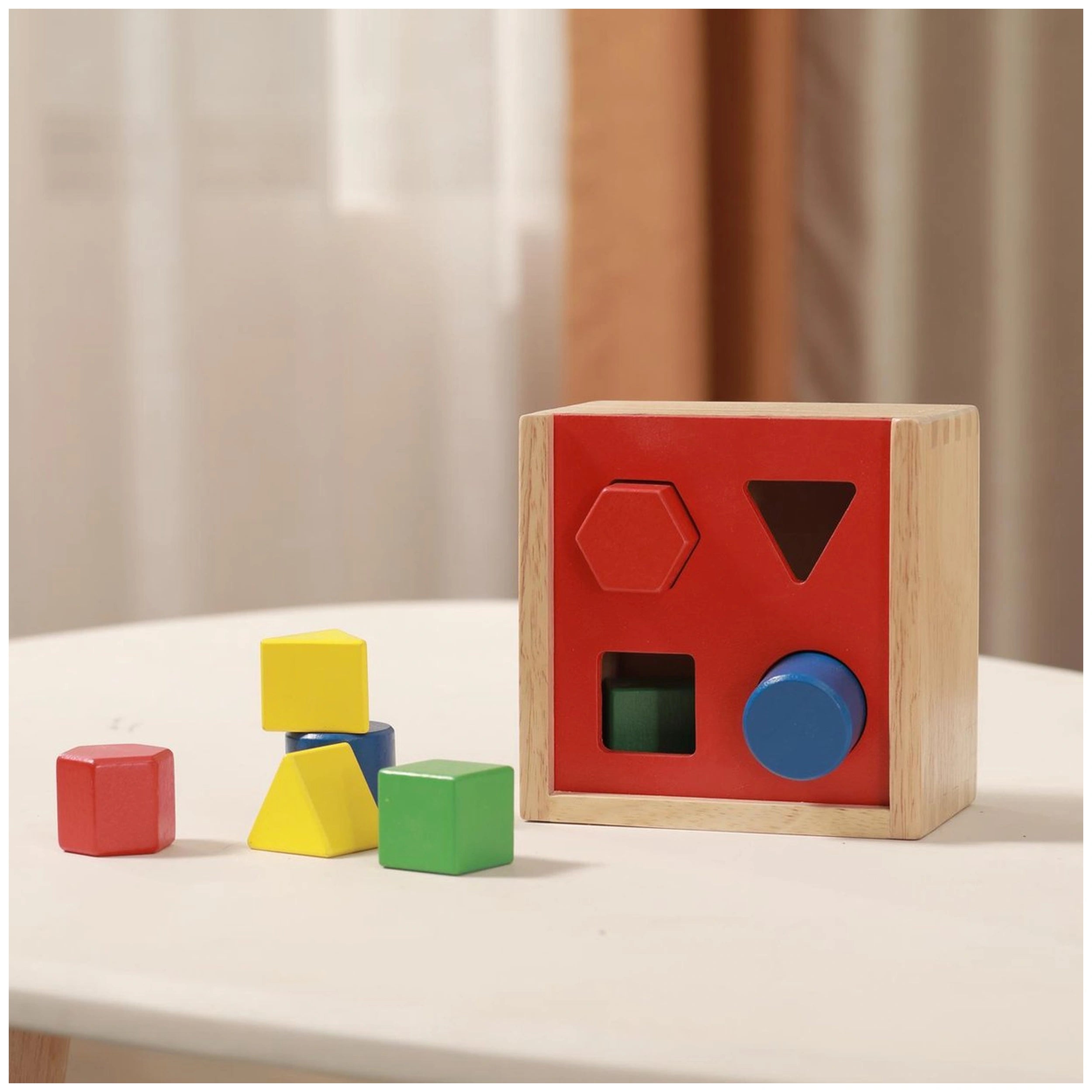 New Classic Toys - Kleurrijke Vormen Sorteerder - Baby Activiteit Speelgoed