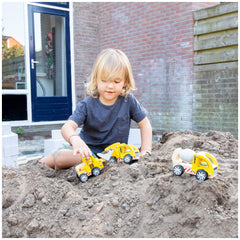 New Classic Toys - Bouwvoertuigen Set - 3 Stukken - Speelvoertuigen