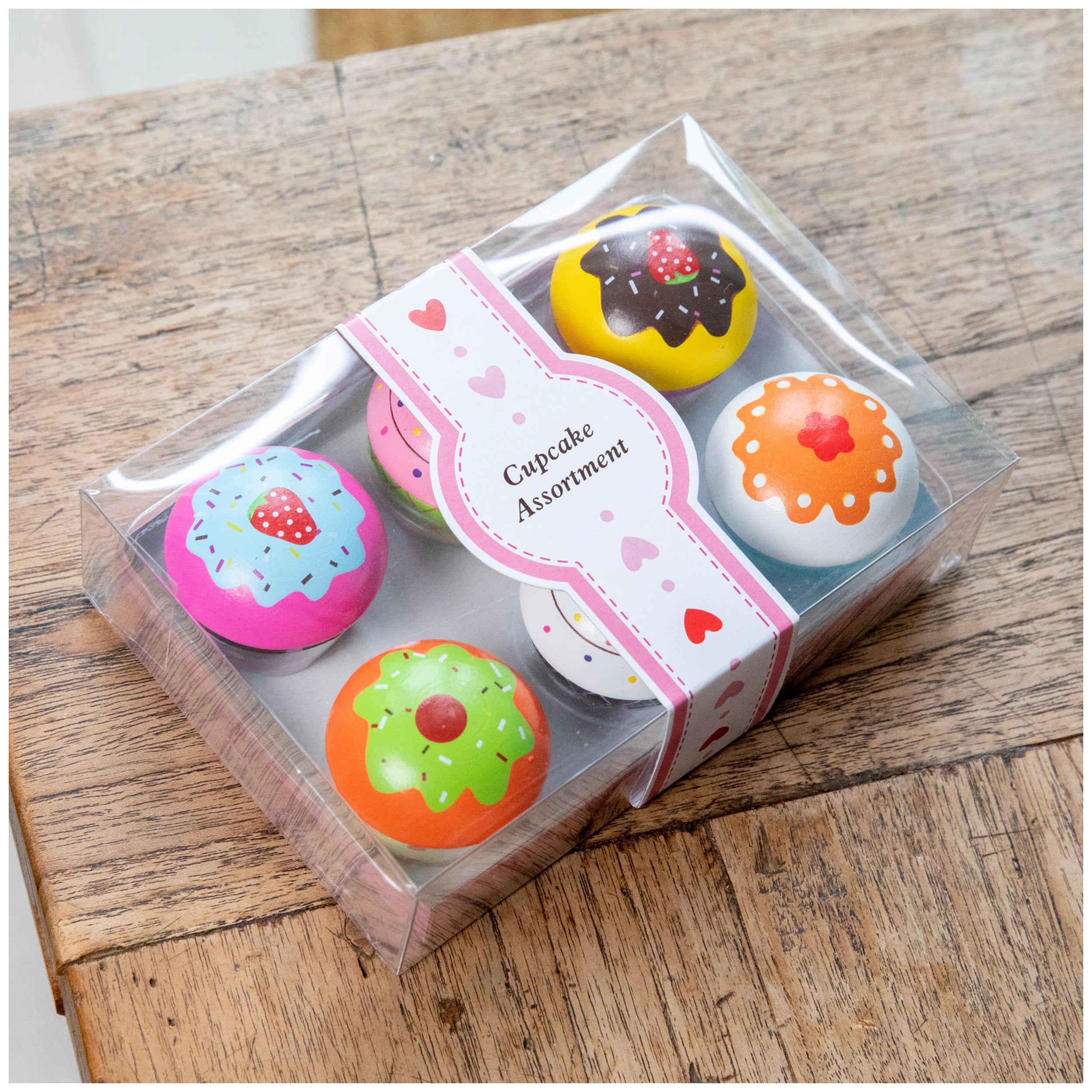 New Classic Toys - Cupcake Assortiment In Cadeau Doos - Doen alsof Beroepen & Rollenspel