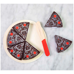 New Classic Toys - Snijden Taart - Chocolade - Doen alsof Beroepen & Rollenspellen