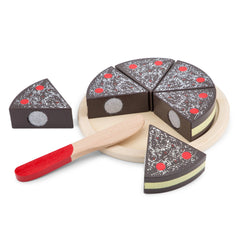 New Classic Toys - Snijden Taart - Chocolade - Doen alsof Beroepen & Rollenspellen