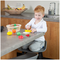 New Classic Toys - Snijset - Fruitmand - Doen alsof Beroepen & Rollenspellen