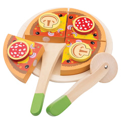 New Classic Toys - Snijset - Pizza Salami - Doen alsof Beroepen & Rollenspel