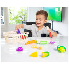 New Classic Toys - Snijset - Groentemand - Doen alsof Beroepen & Rollenspel