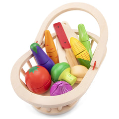 New Classic Toys - Snijset - Groentemand - Doen alsof Beroepen & Rollenspel