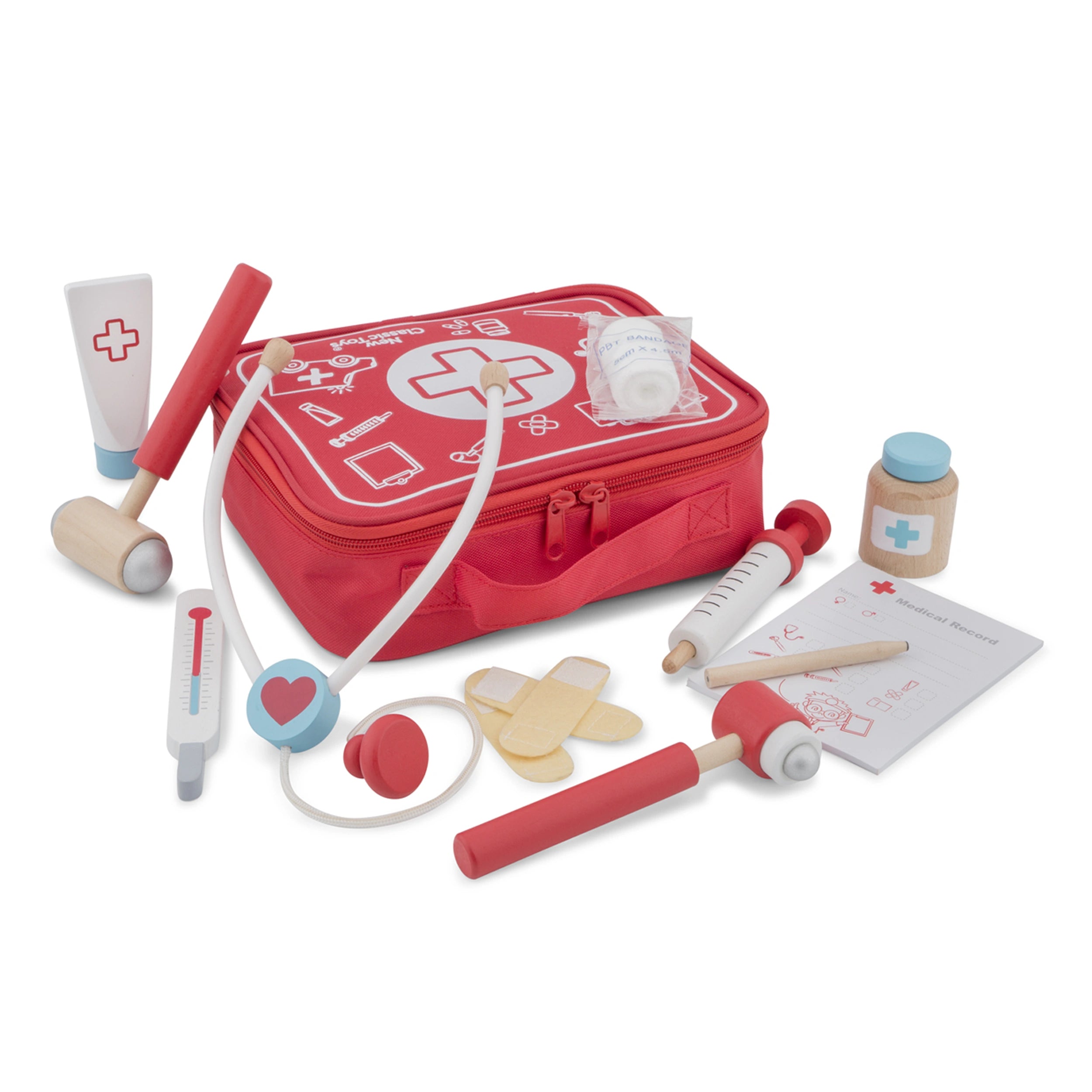 New Classic Toys - Doktersset - Doen alsof beroepen en rollenspellen
