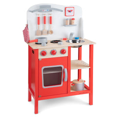 New Classic Toys - Kitchenette - Red - Pretend Professions & Role Playing