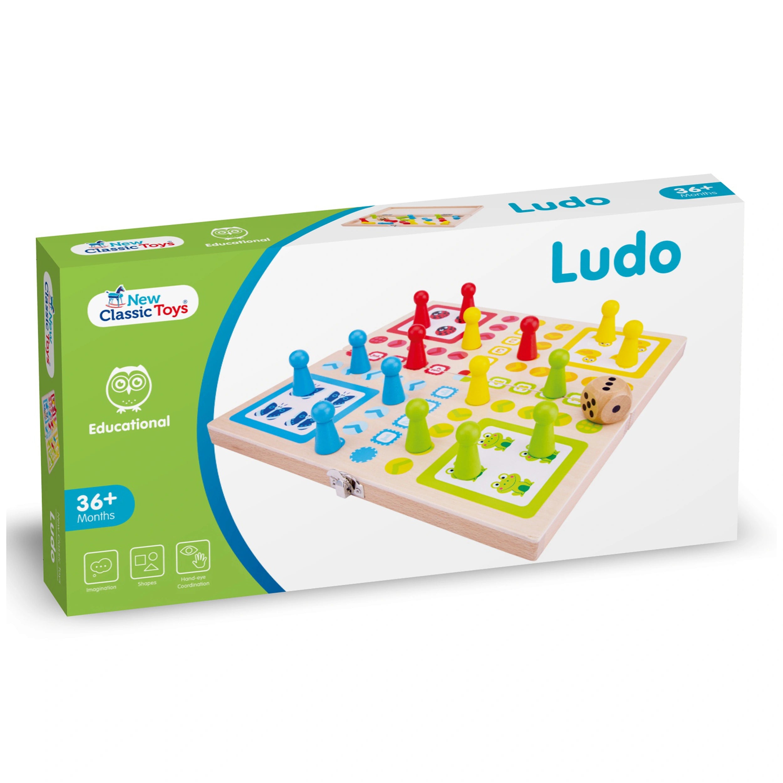 New Classic Toys - Ludo Spel - Bordspellen