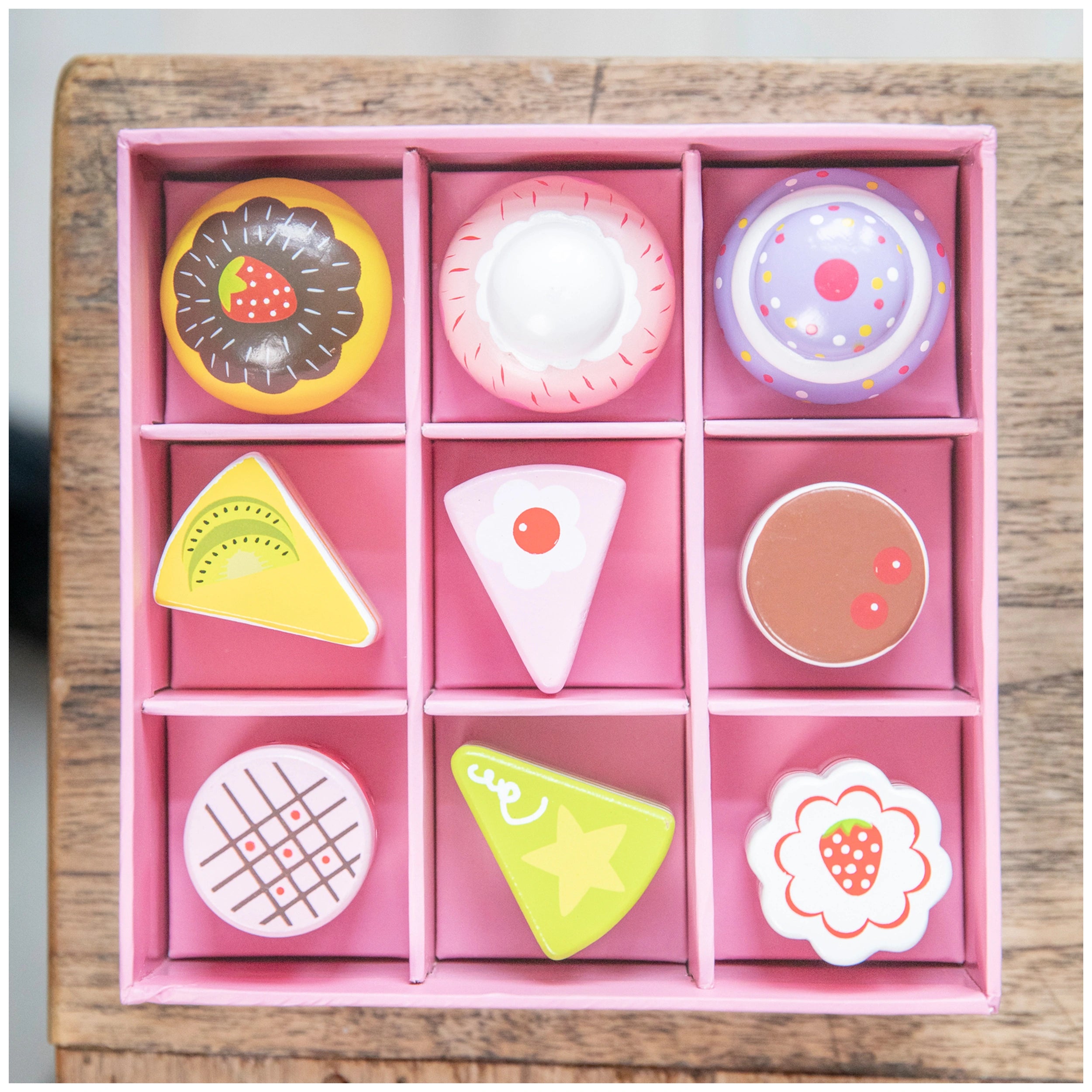 New Classic Toys - Pastry Assortment In Gift Box - Pretend Professions & Role Playing