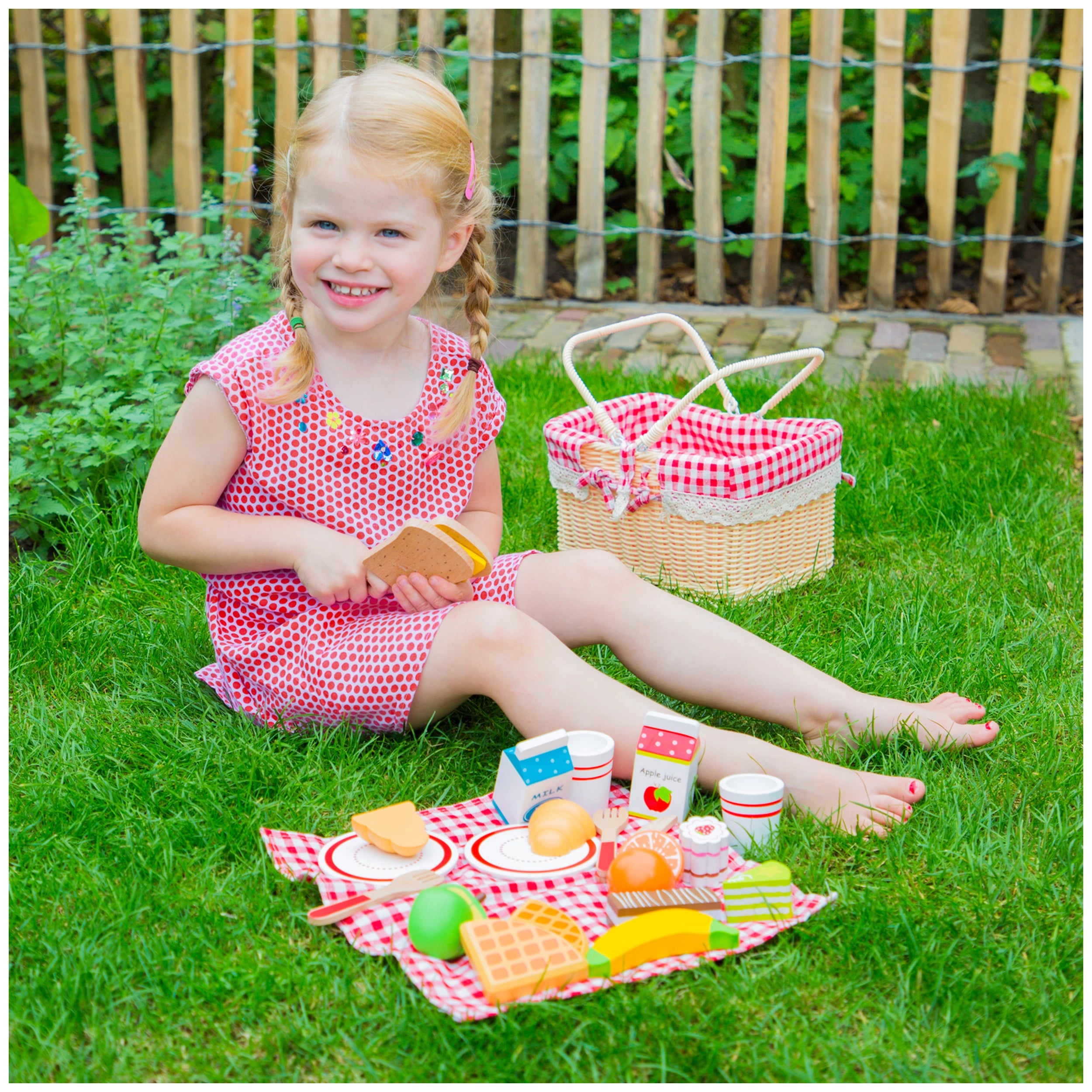 New Classic Toys - Picknickmand - Doen alsof beroepen & Rollenspel