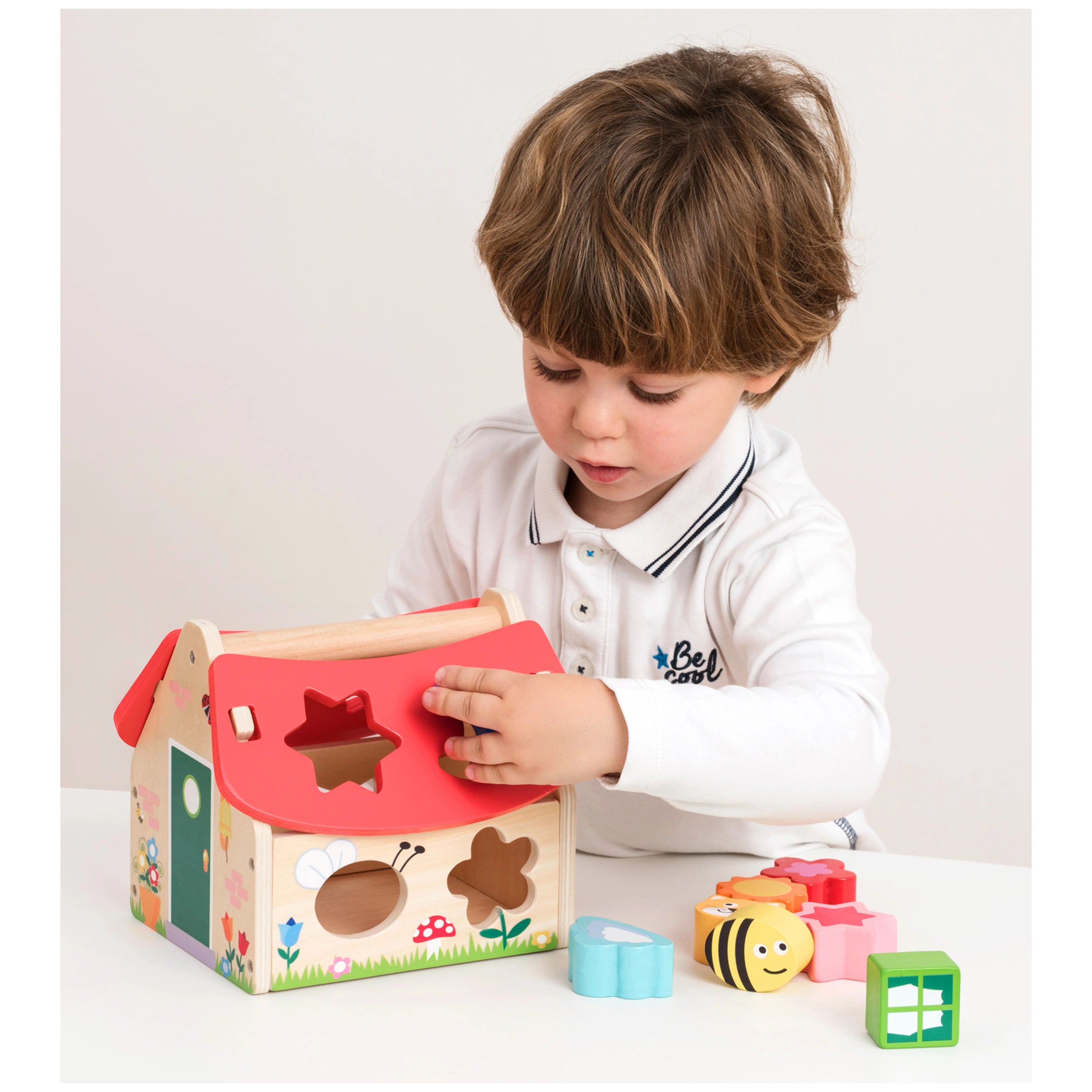 New Classic Toys - Vormen Sorteerhuis - Baby Activiteit Speelgoed