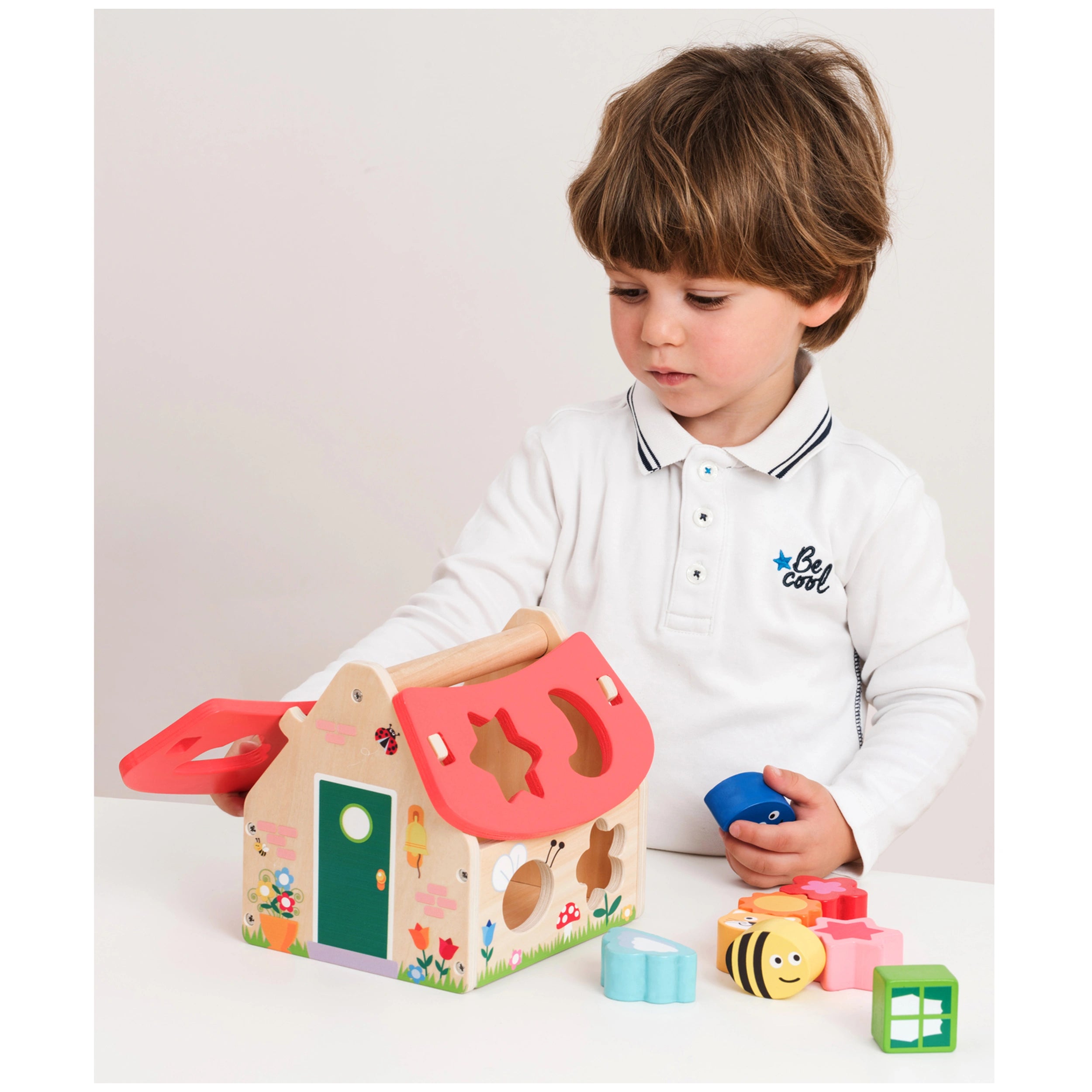 New Classic Toys - Vormen Sorteerhuis - Baby Activiteit Speelgoed
