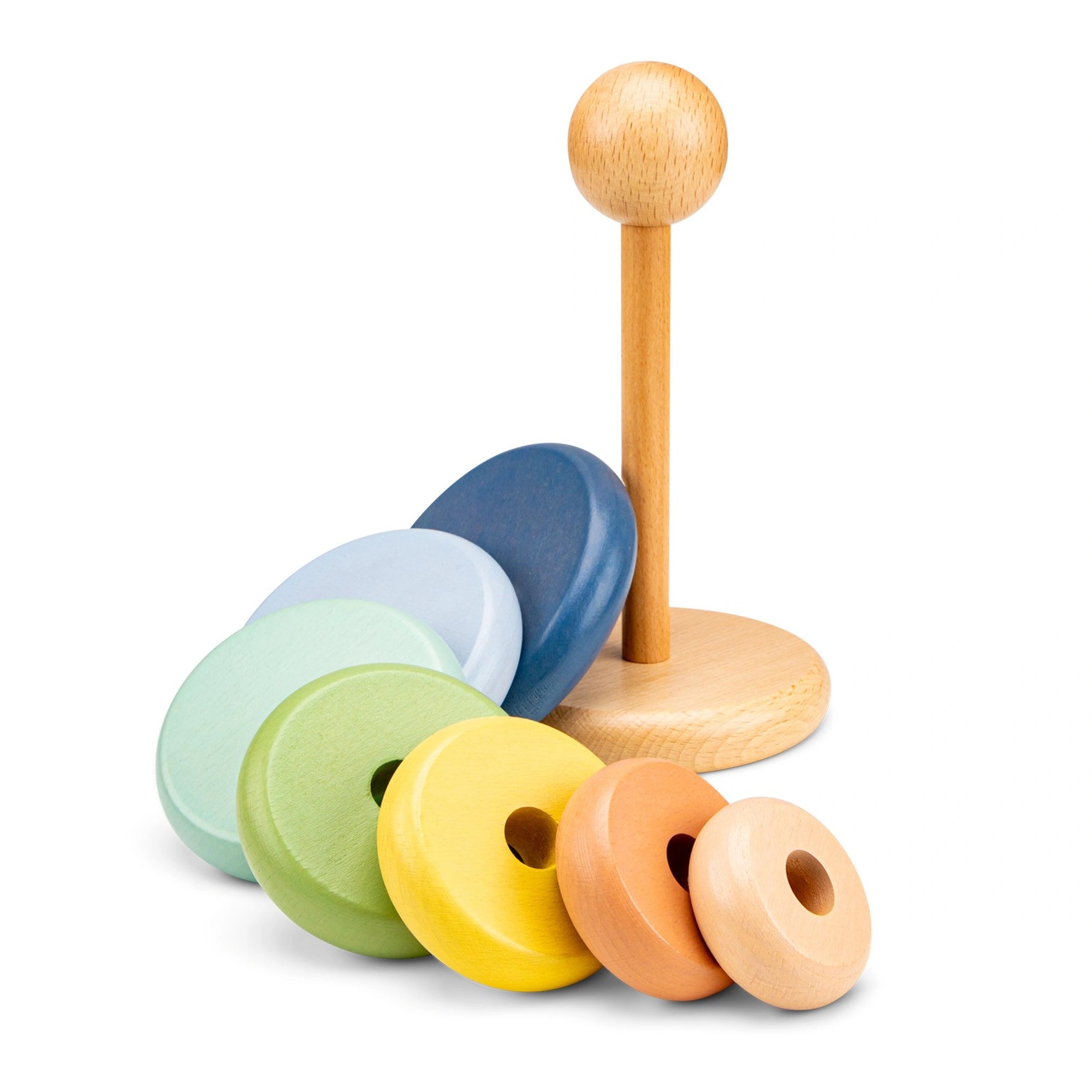 New Classic Toys - Stapelringen - Sorteer- en Stapel Speelgoed