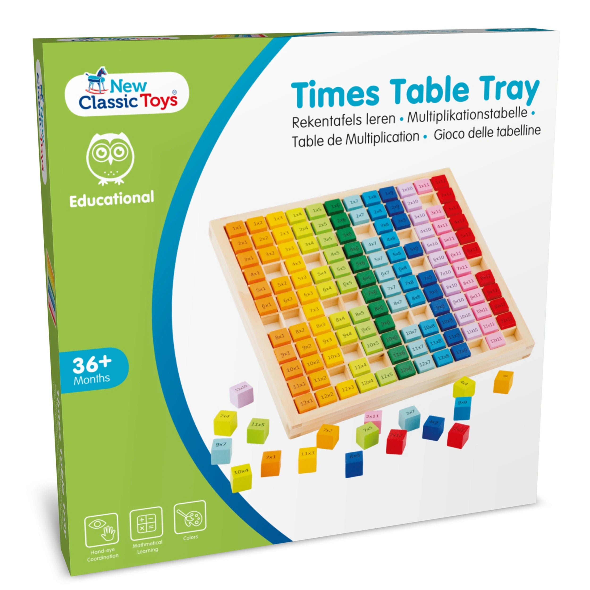 New Classic Toys - Tafels Tray - Educatief Speelgoed